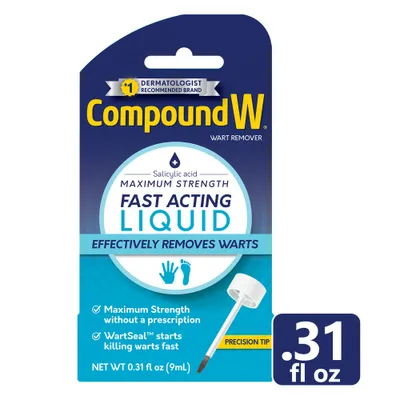 Compound W Maximum Strength Fast Acting Liquid Wart Remover