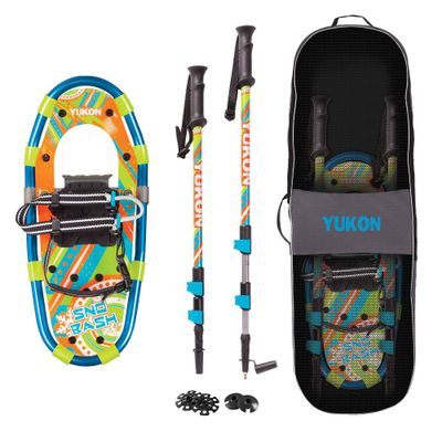 Yukon Charlies Sno-Bash Youth Aluminum Snow Shoe Kit