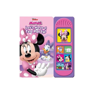 Disney Junior Minnie: Lets Have a Tea Party! Sound Book - by Erin Rose Grobarek (Mixed Media Product)