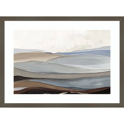 Amanti Art 25x19 Natural Landscape by Allison Pearce Wood Framed Wall Art Print: Modern Decor, Lithograph, Hardwood Frame