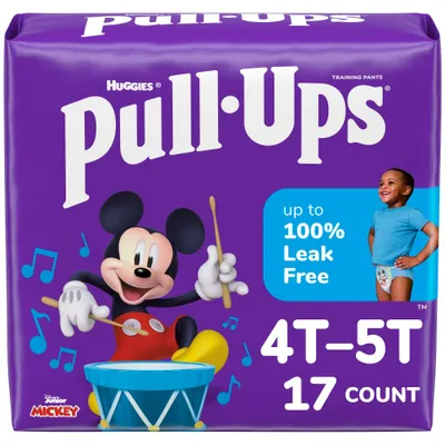 Pull-Ups Boys Potty Training Pants - 4T-5T - 17ct