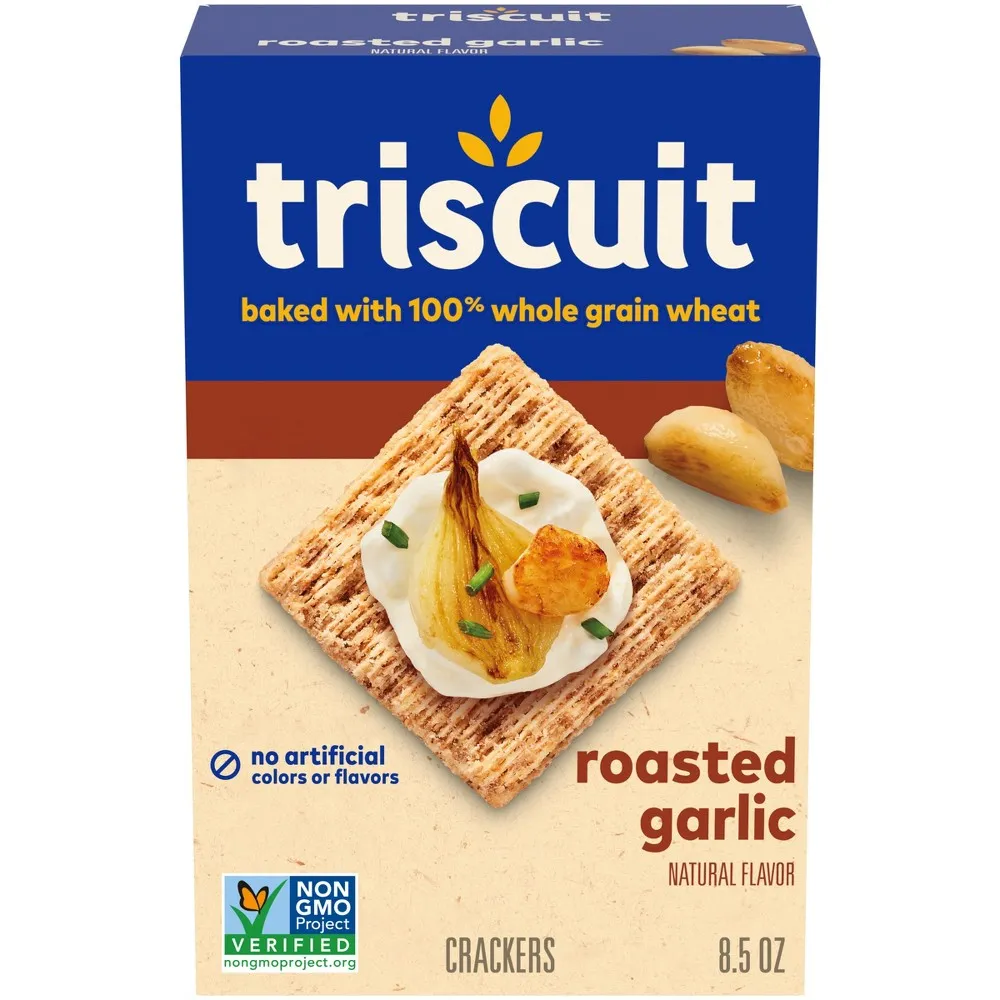 Triscuit Roasted Garlic Crackers - 8.5oz