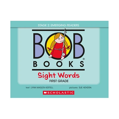 Bob Books - Sight Words First Grade Hardcover Bind-Up Phonics, Ages 4 and Up, Kindergarten (Stage 2: Emerging Reader) - by Lynn Maslen Kertell