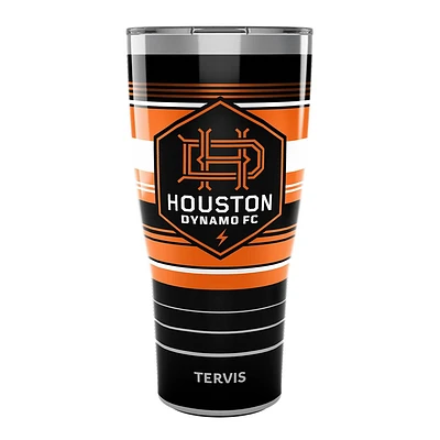 MLS Houston Dynamo 30oz Hype Stripe Stainless Steel Tumbler