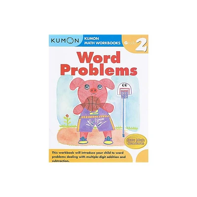 Kumon Grade 2 Word Problems - (Kumon Math Workbooks) (Paperback)