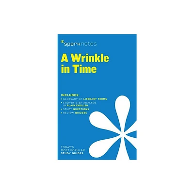 A Wrinkle in Time Sparknotes Literature Guide - by Sparknotes & Sparknotes (Paperback)