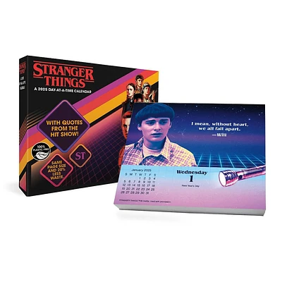 Trends International 2025 Stranger Things Day at a Time Box Calendar