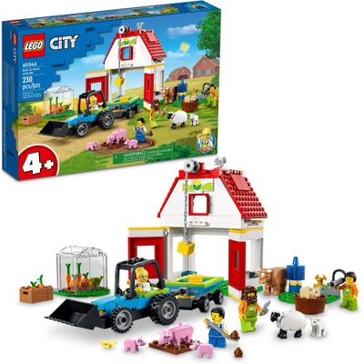 LEGO City Barn & Farm Animals 60346 Building Set