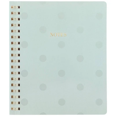 Sugar Paper Essentials 160pg Ruled Notebook 9.5x8.125 Dusty Blue