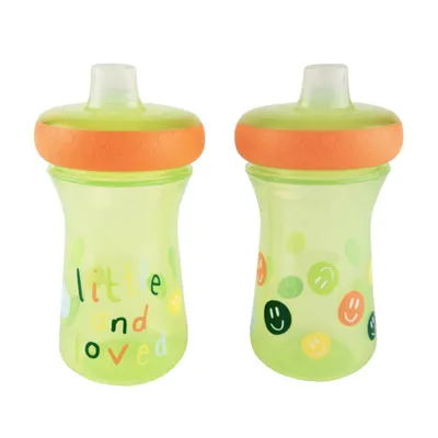 The First Years Greengrown Reusable Spill-proof Straw Toddler Cups