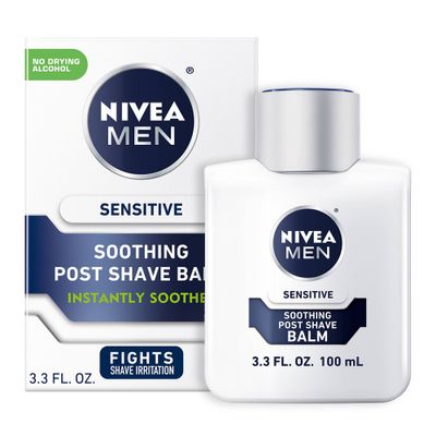Nivea Men Sensitive Soothing Post Shave Balm for Sensitive Skin - 3.3 fl oz