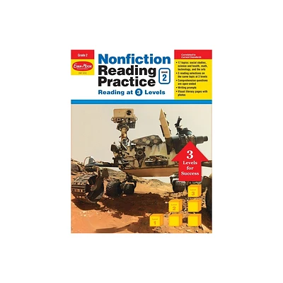 Nonfiction Reading Practice, Grade 2 Teacher Resource - by Evan-Moor Educational Publishers (Paperback)