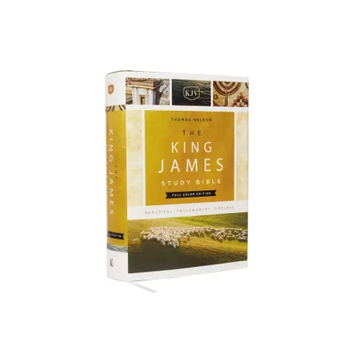 The King James Study Bible, Hardcover, Full-Color Edition - Large Print by Thomas Nelson