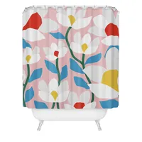 Maritza Lisa Springs Florals Shower Curtain - Deny Designs