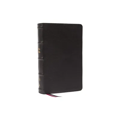 KJV Holy Bible: Large Print Single-Column with 43,000 End-Of-Verse Cross References, Black Genuine Leather, Personal Size, Red Letter, Comfort Print: