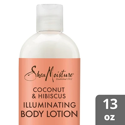 SheaMoisture Coconut & Hibiscus Illuminating Body Lotion for Dull Skin