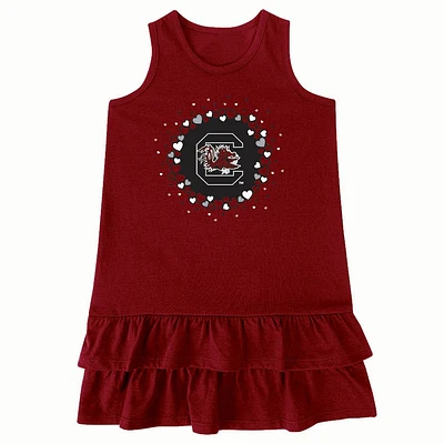 NCAA South Carolina Gamecocks Girls Infant Ruffle Dress