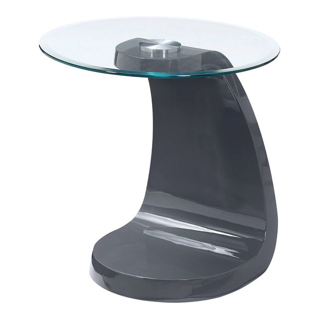 Gummerton Glass Top End Table  - miBasics