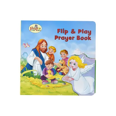 St. Joseph Flip & Play Prayer Book - (St. Joseph Kids Books) by Thomas J Donaghy (Board Book)