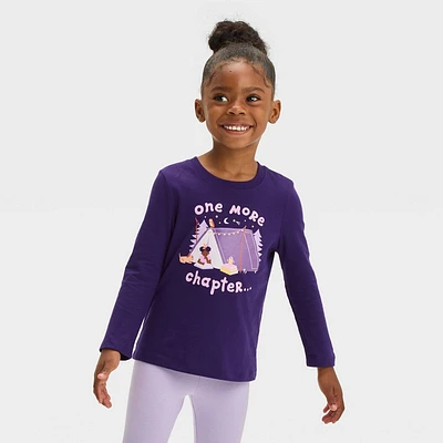 Toddler Girls Long Sleeve One More Chapter Graphic T-Shirt - Cat & Jack Purple