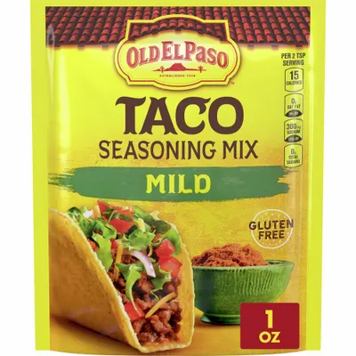 Old El Paso Taco Seasoning Mix Mild 1oz