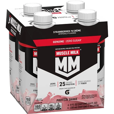 Muscle Milk Gen Strawberry Protein Shake - 4pk