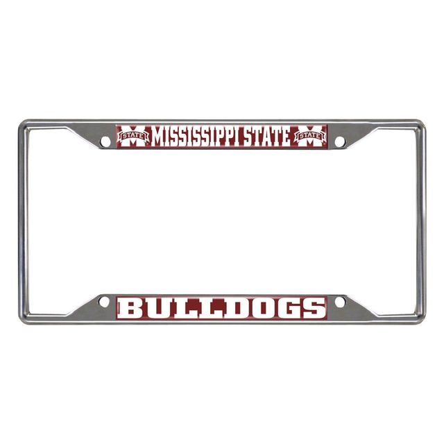 NCAA Mississippi State Bulldogs University Stainless Steel License Plate Frame