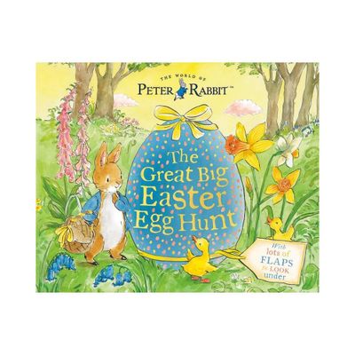 The Great Big Easter Egg Hunt - (Peter Rabbit) by Beatrix Potter (Hardcover)