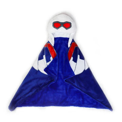 Captain America Sam Wilson Hooded Blanket