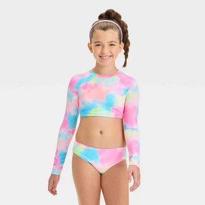 Girls Dip-Dye Design Midkini Set