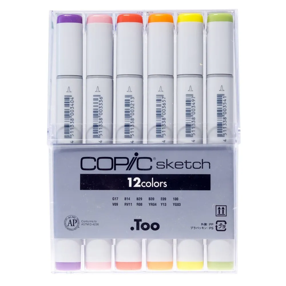 BIC 12ct Water Based Markers Intensity Dual Tip