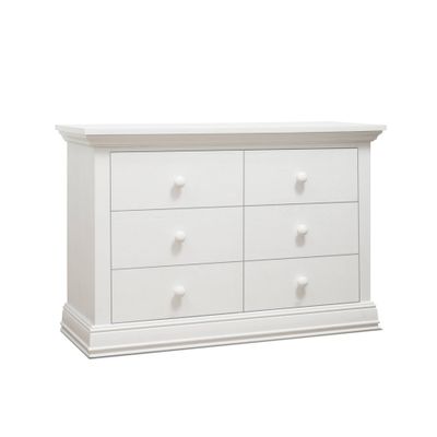 Sorelle Modesto 6 Drawer Double Dresser - White