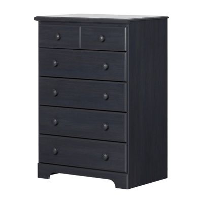 Summer Breeze 5 Drawer Kids Chest Blueberry - South Shore