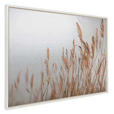 Kate & Laurel All Things Decor 28x38 Sylvie Marsh Grass No 4: Scandinavian Style, Spring Scene Wall Decor