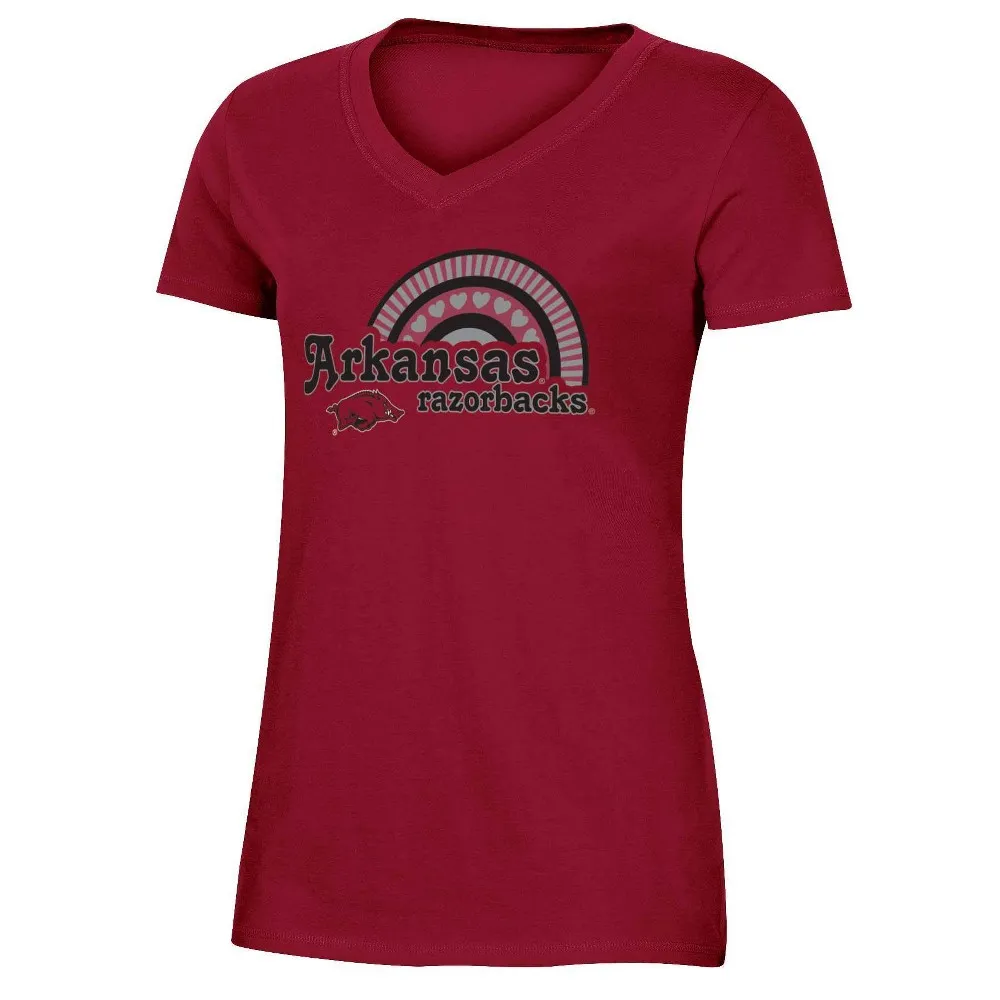 NCAA Arkansas Razorbacks Girls V-Neck T-Shirt