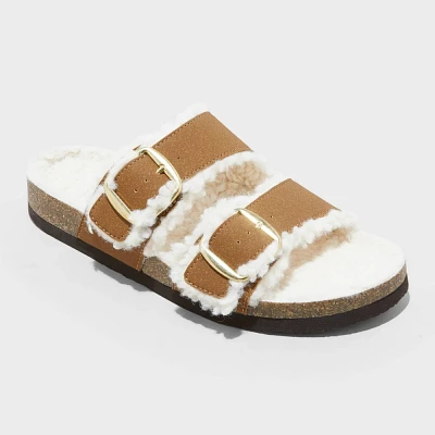 Womens Imelda Two band Lined Sandals