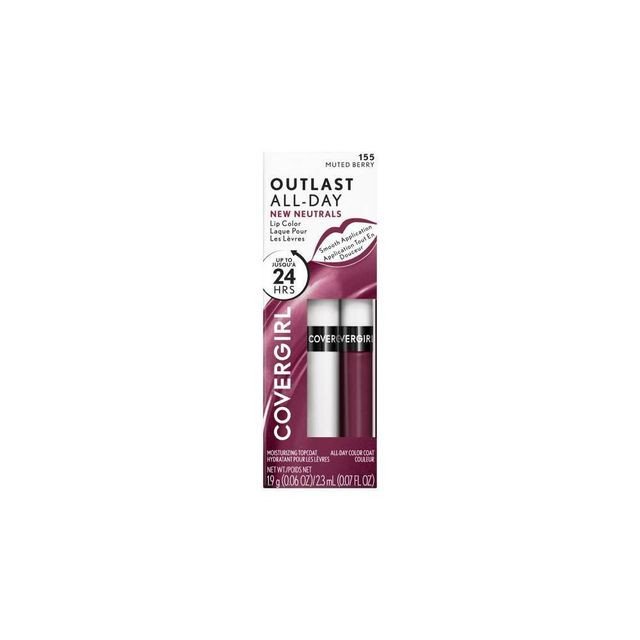 COVERGIRL Outlast All Day Lip Color with Top Coat Lipgloss