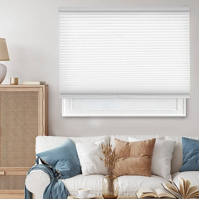 54x48 Chicology Light Filtering Cellular Shade Morning Mist