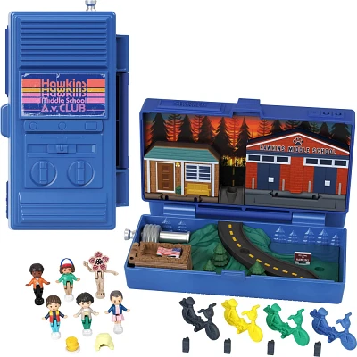 Polly Pocket Collector Stranger Things Compact, Special Edition Dolls and Playset