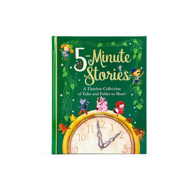 A Treasury of Five Minute Stories - by Parragon Books (Hardcover)