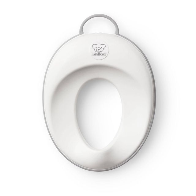 BabyBjorn Toilet Training Seat - White/Gray