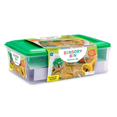 Dinosaur Dig Sensory Bin - Creativity for Kids: Sand & Water Table, Sensory Toys, Fine Motor Skills, Ages 3+