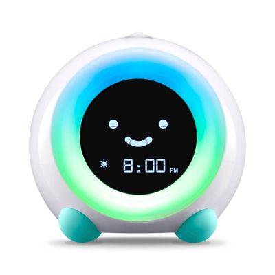 MELLA Ready To Rise Childrens Sleep Trainer Night Light and Sleep Sounds Machine Alarm Clock  - LittleHippo