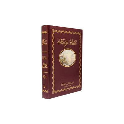 Lighting the Way Home Family Bible-NKJV - by Thomas Kinkade (Hardcover)