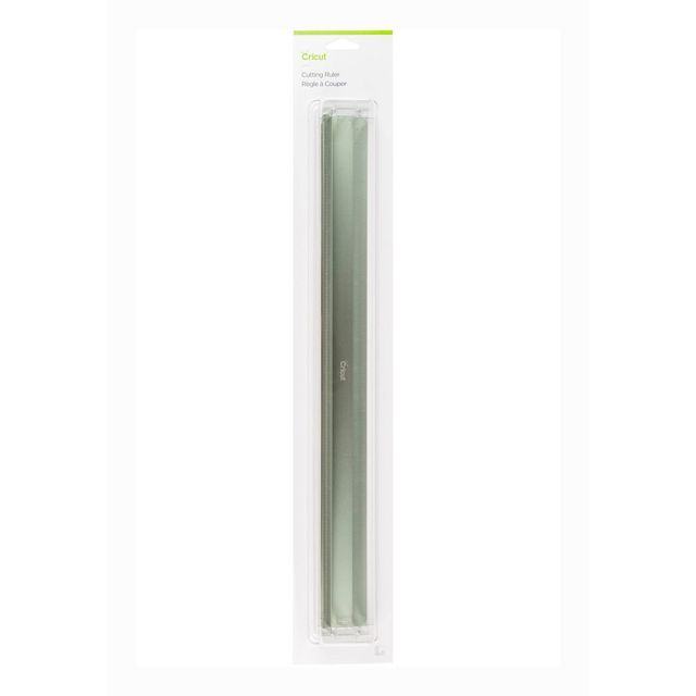 Cricut 3 x 18 Metal Cutting Ruler - : Craft Tool with Rubber Feet, Manual Use