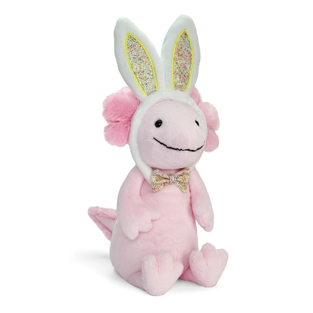 FAO Schwarz 12 Axolotl with Bunny Ears Toy Plush