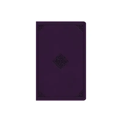 ESV Value Thinline Bible (Trutone, Lavender, Ornament Design) - (Leather Bound)