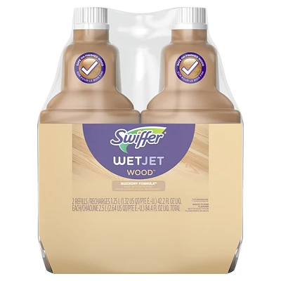 Swiffer WetJet Liquid Refill - Wood - 84.4 fl oz/2ct