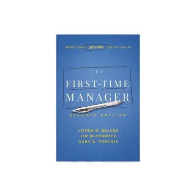 The First-Time Manager - by Jim McCormick (Paperback)