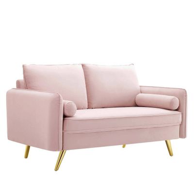 Revive Performance Velvet Loveseat